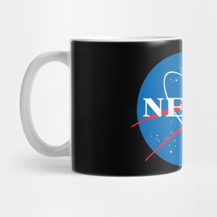 Nerd NASA Logo Geek Space Humor Mug